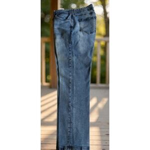 Weatherproof Vintage slim Fit Mens Strech Jeans Blue Denim 38x30. RN#15054